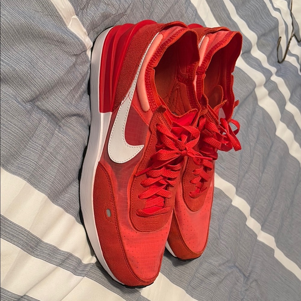 Nike Bright Orange Athletic Shoes